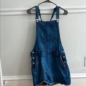 Madewell Denim Overall Shorts